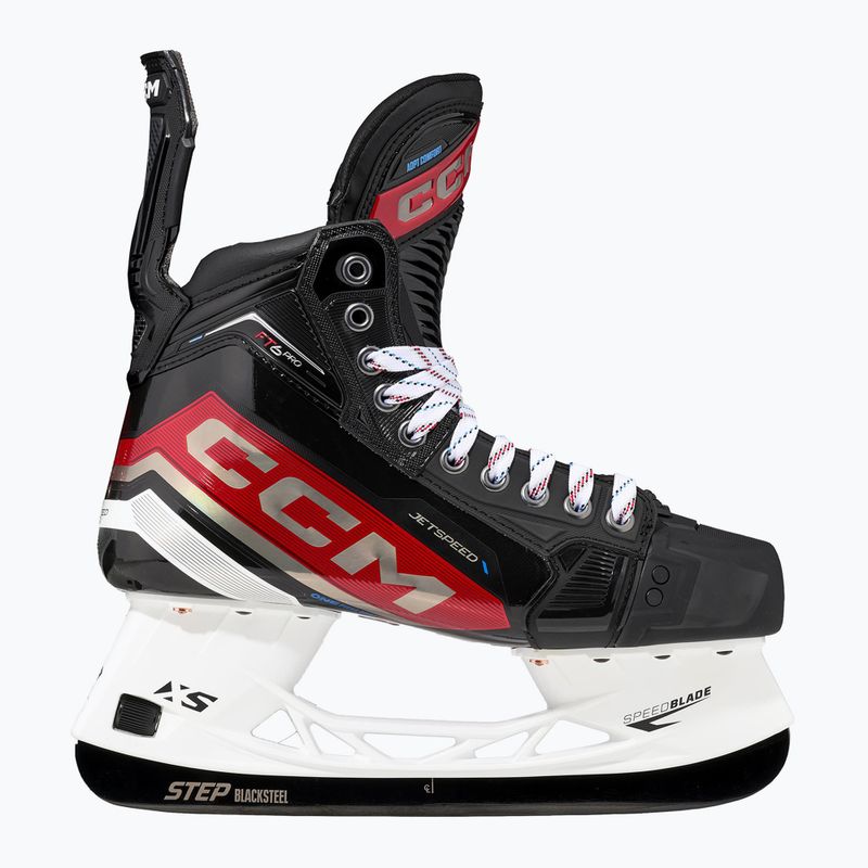 Ковзани хокейні чоловічі CCM JetSpeed FT6 Pro SR Wide black