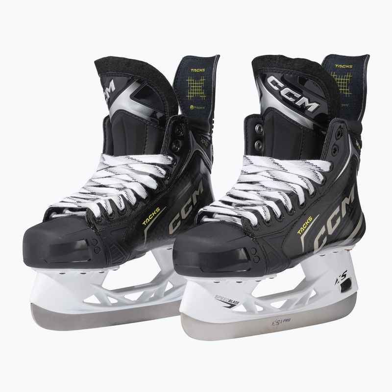 Ковзани хокейні чоловічі CCM Tacks XF80 SR black 2