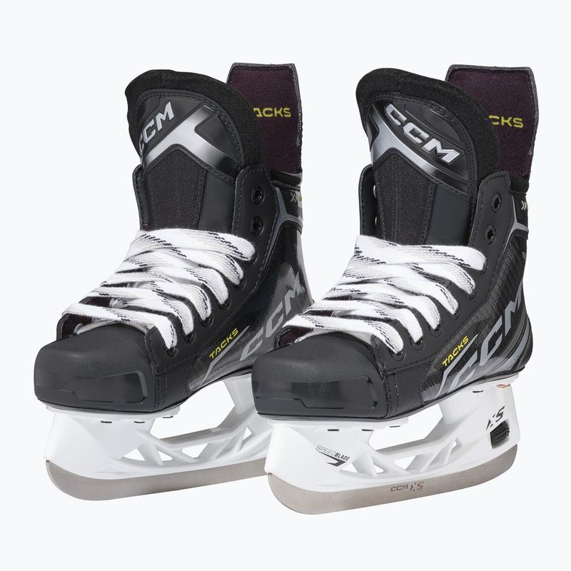Ковзани хокейні дитячі CCM Tacks XF70 JR black 2