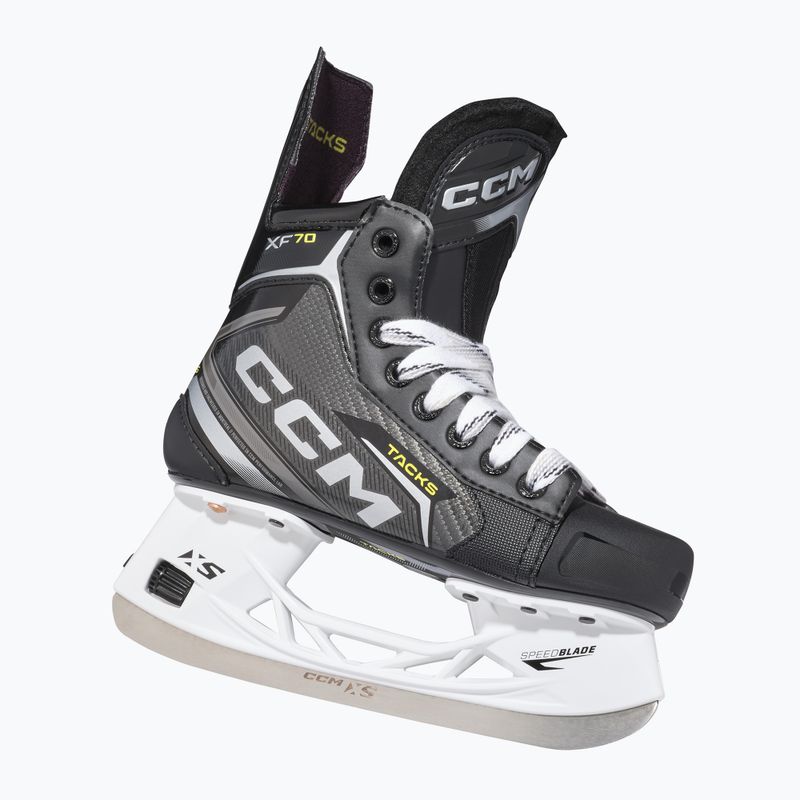 Ковзани хокейні дитячі CCM Tacks XF70 JR black 6