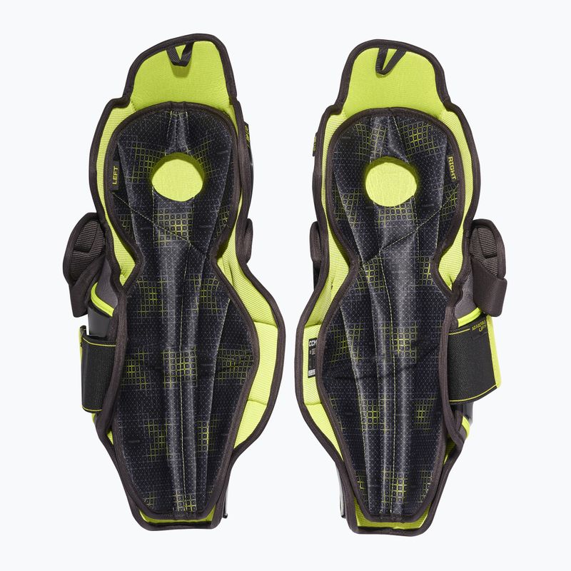 Захист на гомілки хокейний дитячий CCM Tacks XF80 JR black 2