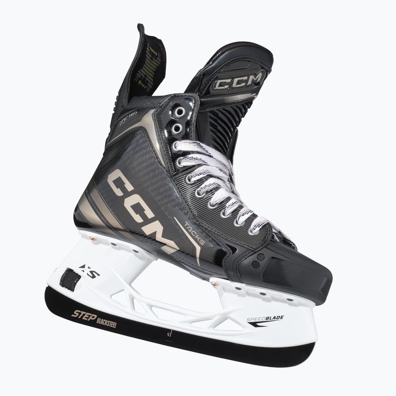 Ковзани хокейні чоловічі CCM Tacks XF Pro SR TAPERED black 6