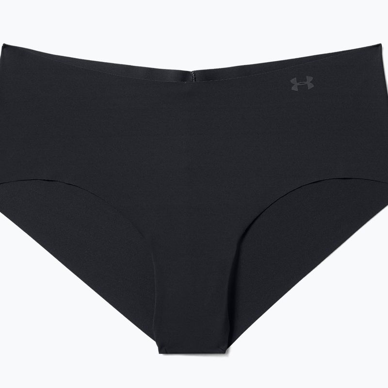 Труси безшовні жіночі Under Armour Ps Hipster 3 шт. чорні 1325616-001 5