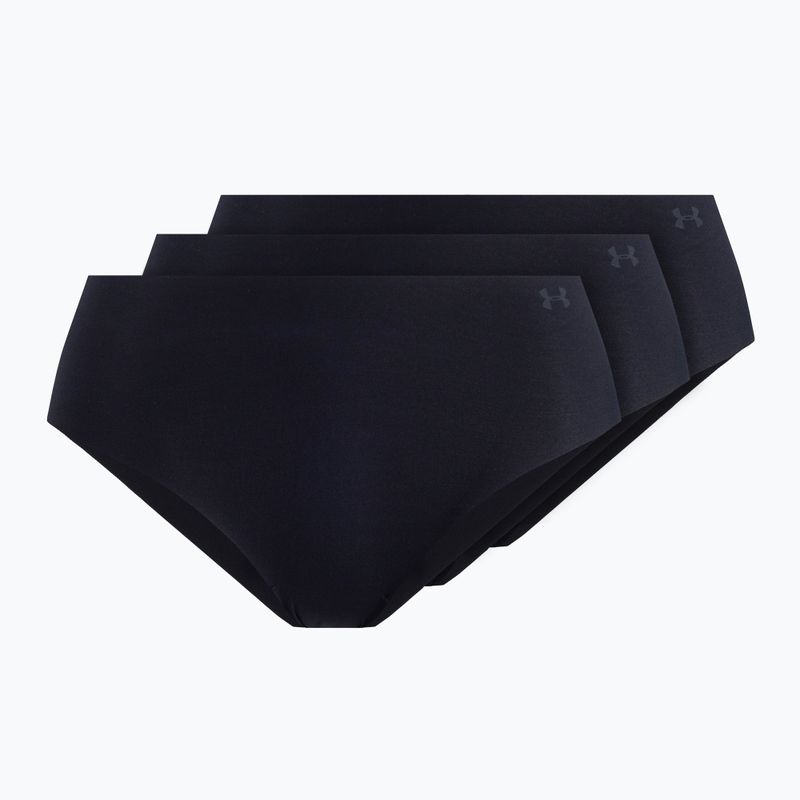 Труси безшовні жіночі Under Armour Ps Hipster 3 шт. чорні 1325616-001