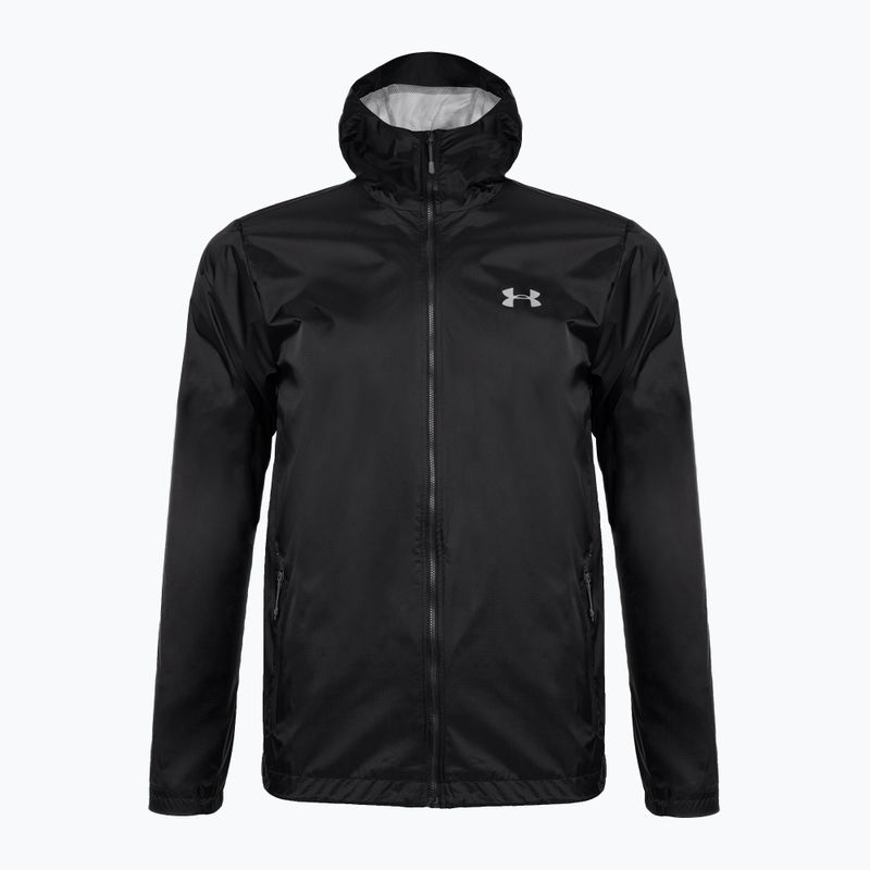 Куртка тренувальна чоловіча Under Armour Forefront Rain 001 чорна 1321439 4