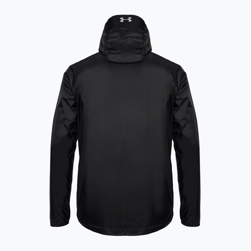 Куртка тренувальна чоловіча Under Armour Forefront Rain 001 чорна 1321439 5