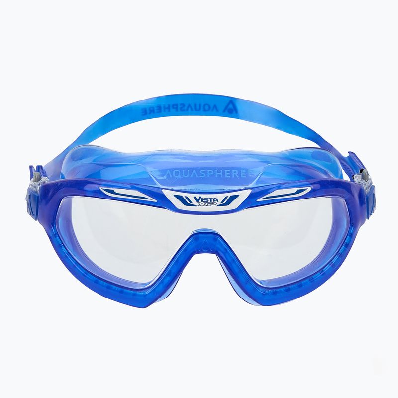 Маска для плавання Aquasphere Vista XP blue/white/clear 2