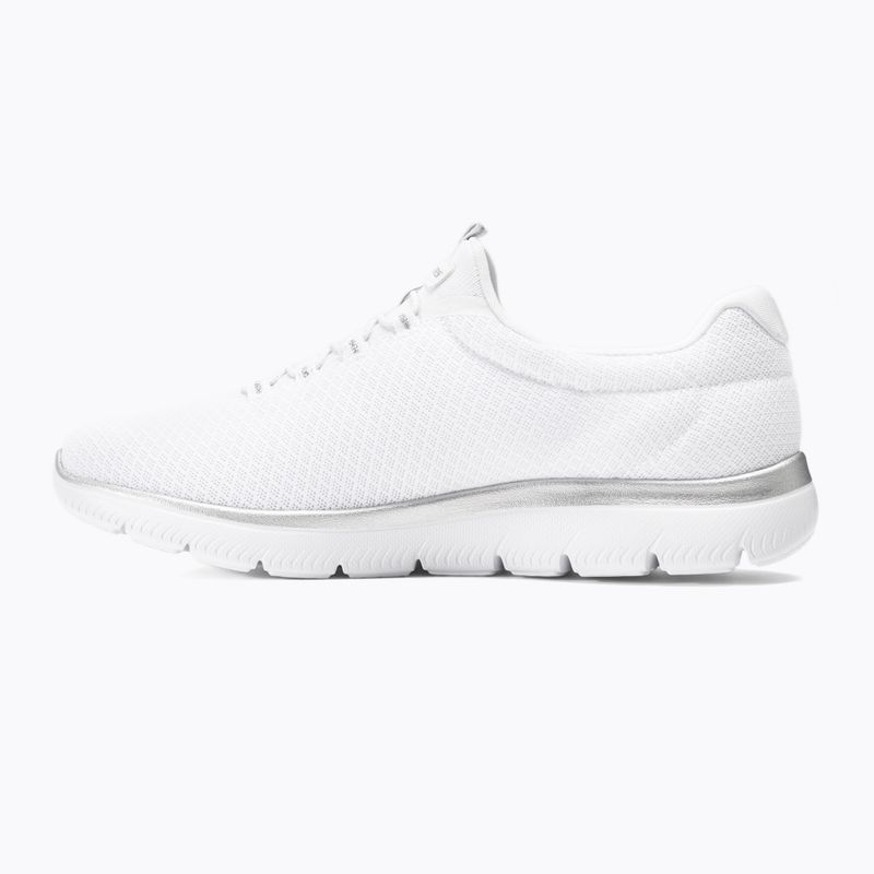 Кросівки тренувальні жіночі SKECHERS Summits white/silver 10