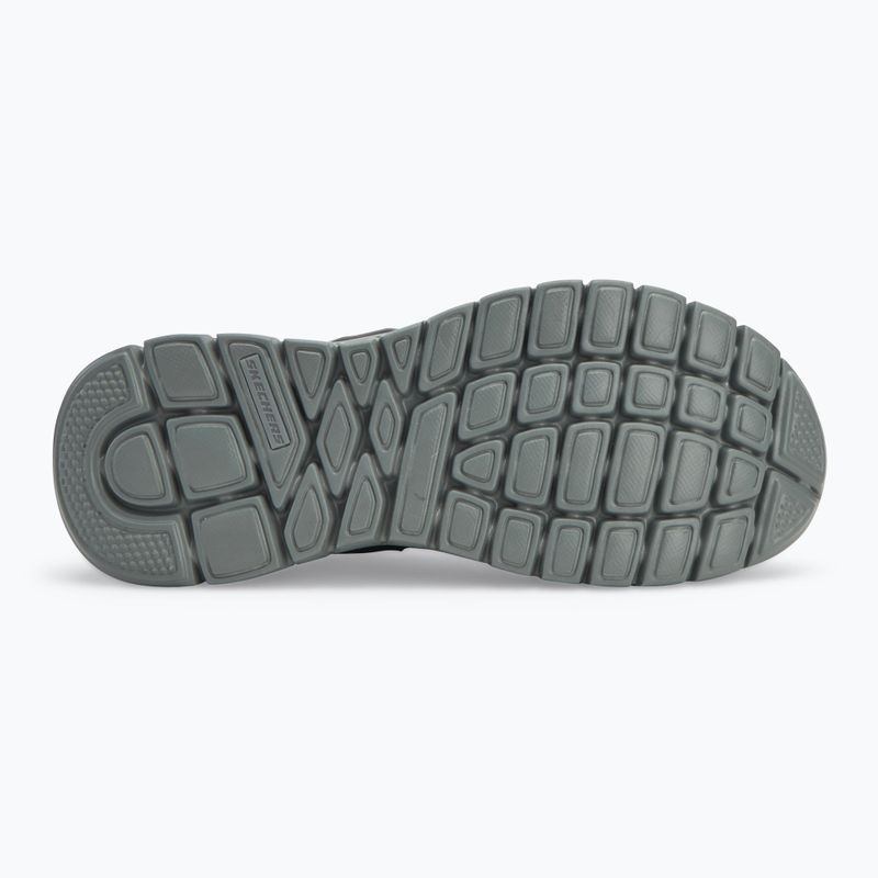Чоловічі туфлі SKECHERS Burns Agoura чорні / сірі 4