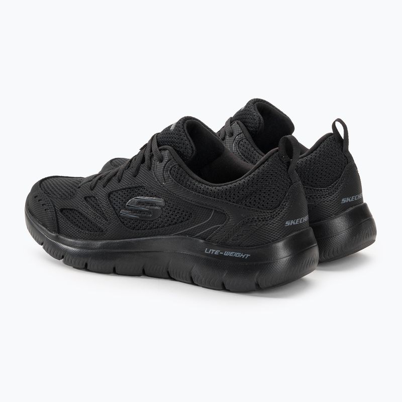 Кросівки тренувальні чоловічі SKECHERS Summits South Rim black 3