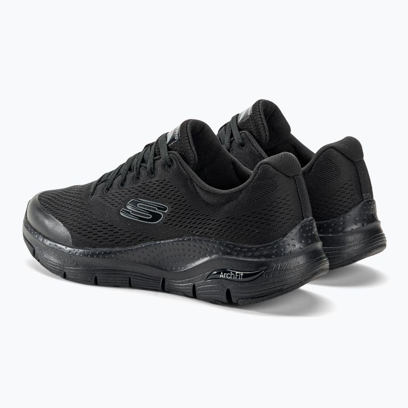Кросівки тренувальні чоловічі SKECHERS Arch Fit black 3