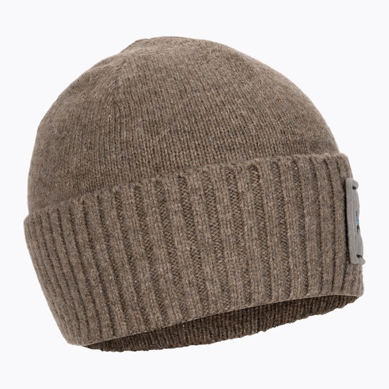 Шапка трекінгова Patagonia Brodeo Beanie fitz roy trout patch/ash tan