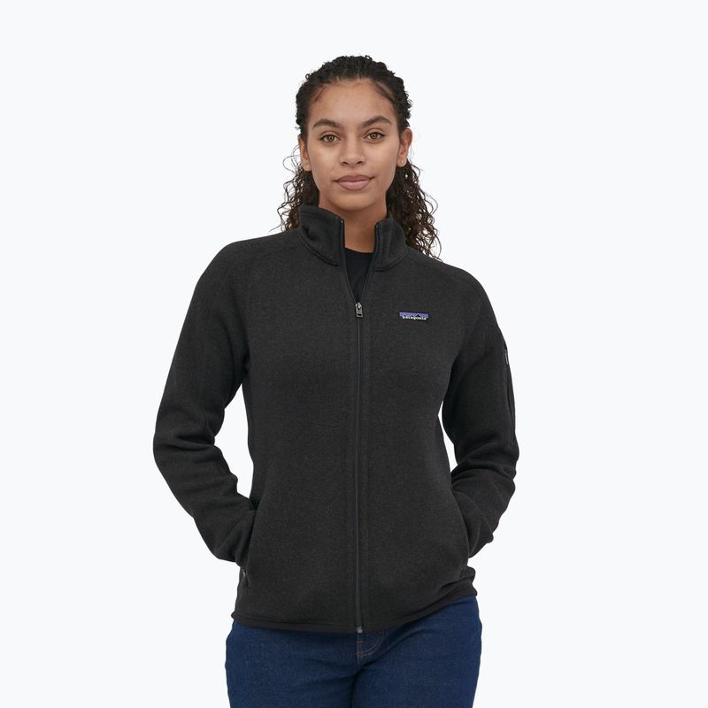 Кофта трекінгова жіноча Patagonia Better Sweater Fleece black
