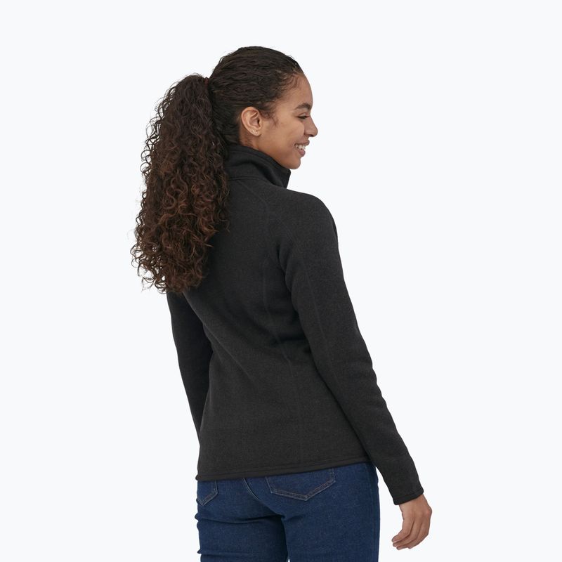 Кофта трекінгова жіноча Patagonia Better Sweater Fleece black 3