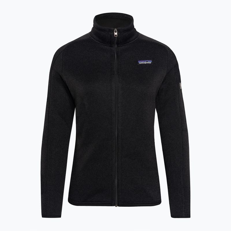 Жіночий трекінговий світшот Patagonia Better Sweater Флісовий світшот чорний 4