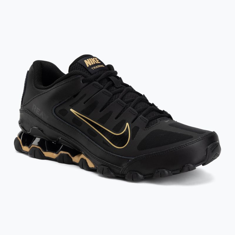 Кросівки для тренувань чоловічі Nike Reax 8 TR Mesh black/black/metallic gold