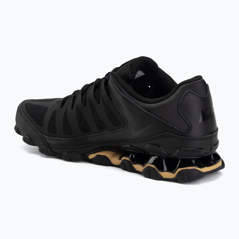 Кросівки для тренувань чоловічі Nike Reax 8 TR Mesh black/black/metallic gold 3