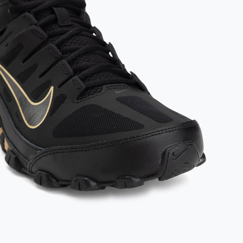 Кросівки для тренувань чоловічі Nike Reax 8 TR Mesh black/black/metallic gold 7
