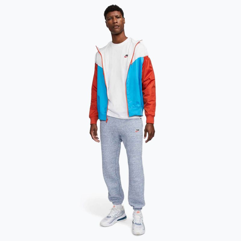 Футболка чоловіча Nike Sportswear Club white/black/university red 2
