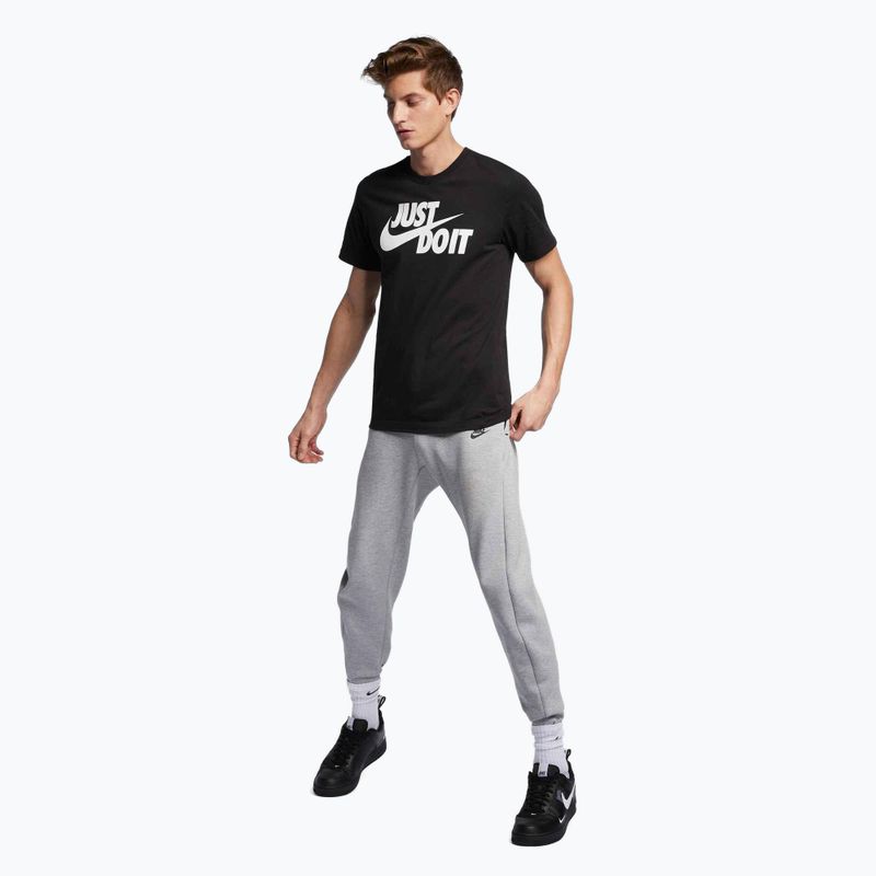 Футболка чоловіча Nike Sportswear JDI black/white 2