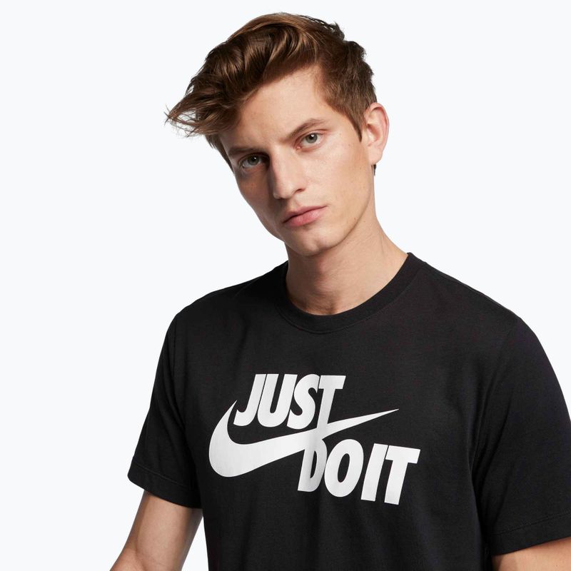 Футболка чоловіча Nike Sportswear JDI black/white 4