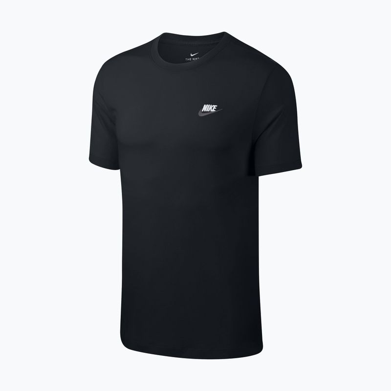 Чоловіча футболка Nike Sportswear Club black/white/dark grey 5