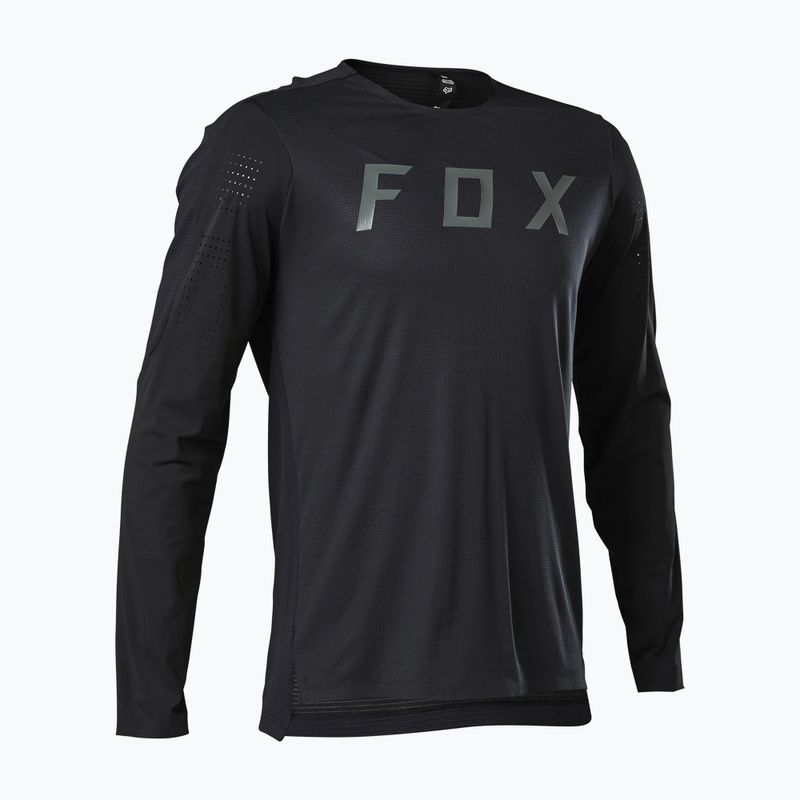 Футболка велосипедна чоловіча Fox Racing Flexair Pro LS чорна 28865