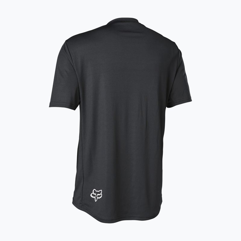 Футболка велосипедна чоловіча Fox Racing Ranger SS Jersey Moth чорна 28878 2