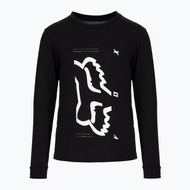 Футболка велосипедна дитяча Fox Racing Ranger Dr LS Jersey чорна 28959