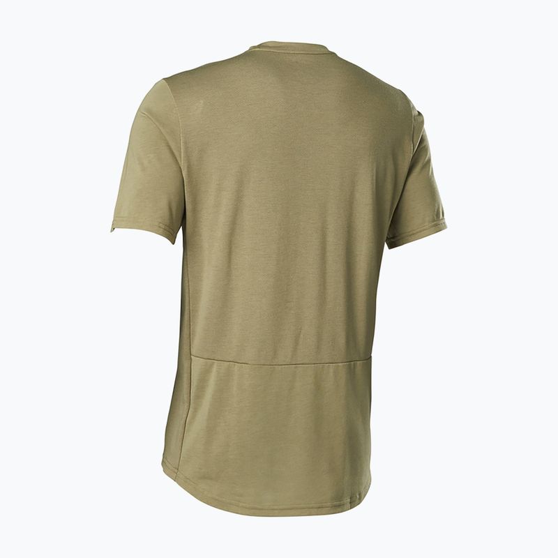 Велофутболка чоловіча Fox Racing Ranger DR Camo Moth SS зелена 28871_374 2
