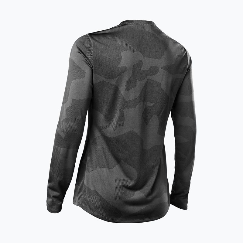 Футболка велосипедна жіноча Fox Racing Ranger Tru Dri LS сіра 28969 2