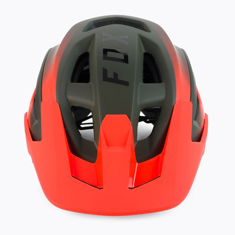 Шолом велосипедний Fox Racing Speedframe Pro Fade зелено-помаранчевий 29463_099_L 2