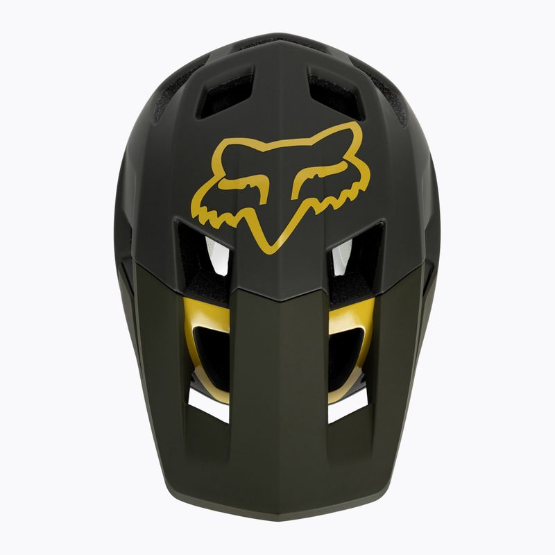 Шолом велосипедний Fox Racing Dropframe Pro зелений 26800 6