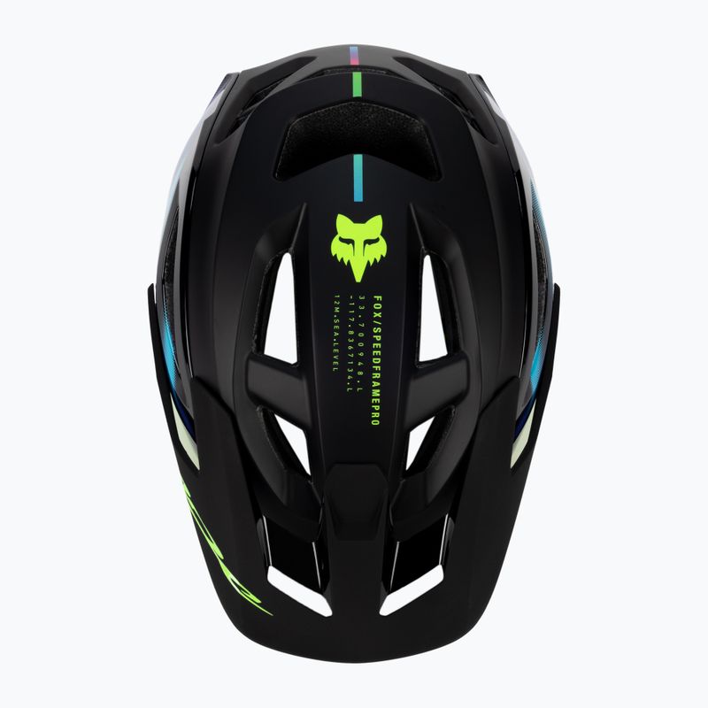 Шолом велосипедний Fox Racing Speedframe Pro Lunar чорний 29881-001 6