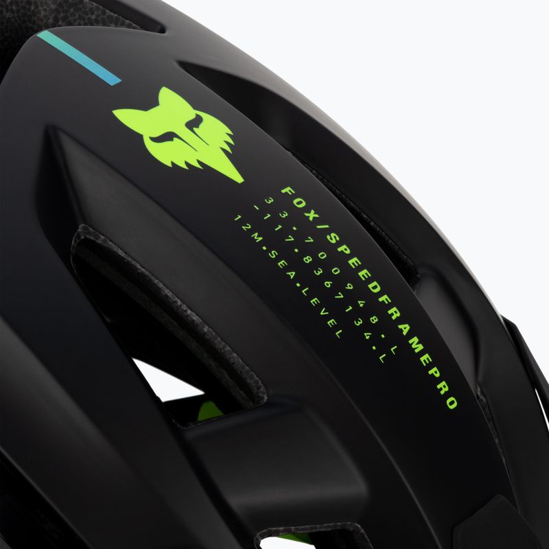 Шолом велосипедний Fox Racing Speedframe Pro Lunar чорний 29881-001 9