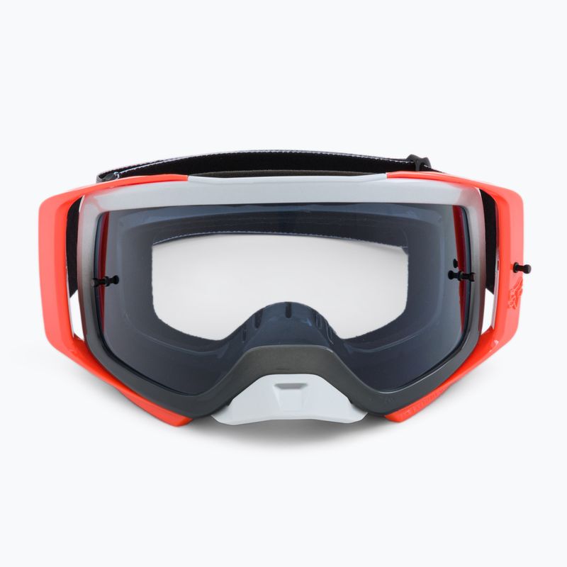 Маска велосипедна Fox Racing Airspace Vizen чорно-помаранчеві 29672_824 2
