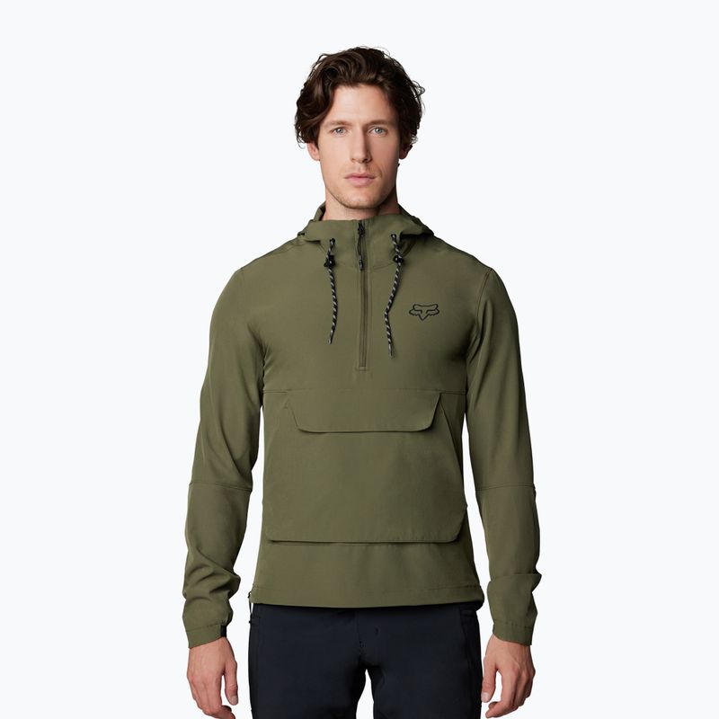 Куртка велосипедна чоловіча Fox Racing Ranger Wind зелена 30108_099_M 5