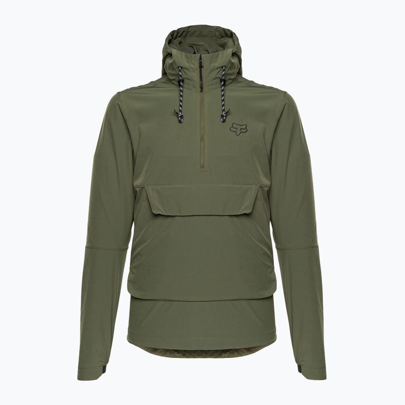 Куртка велосипедна чоловіча Fox Racing Ranger Wind зелена 30108_099_M