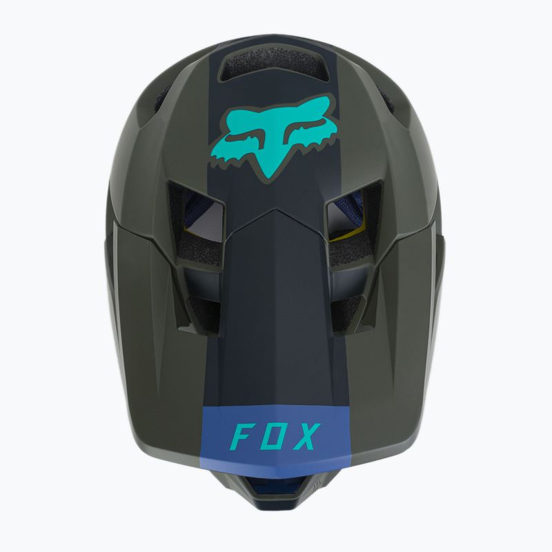 Шолом велосипедний Fox Racing Proframe Blocked зелений 29398_099 5