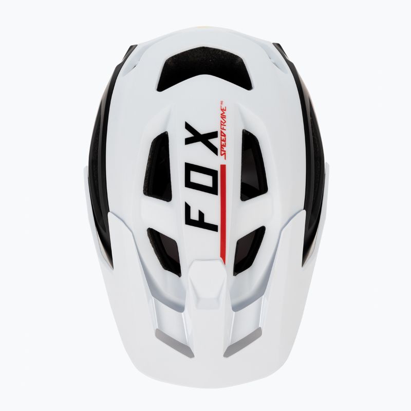 Шолом велосипедний Fox Racing Speedframe Pro Blocked чорно-білий 29414_058 6