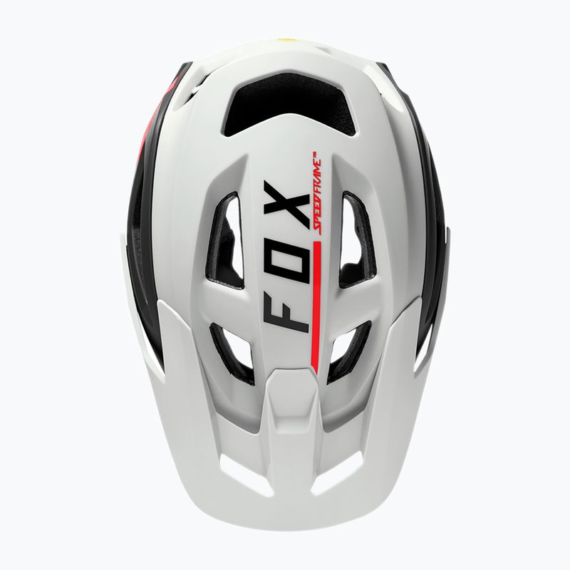 Шолом велосипедний Fox Racing Speedframe Pro Blocked чорно-білий 29414_058 12