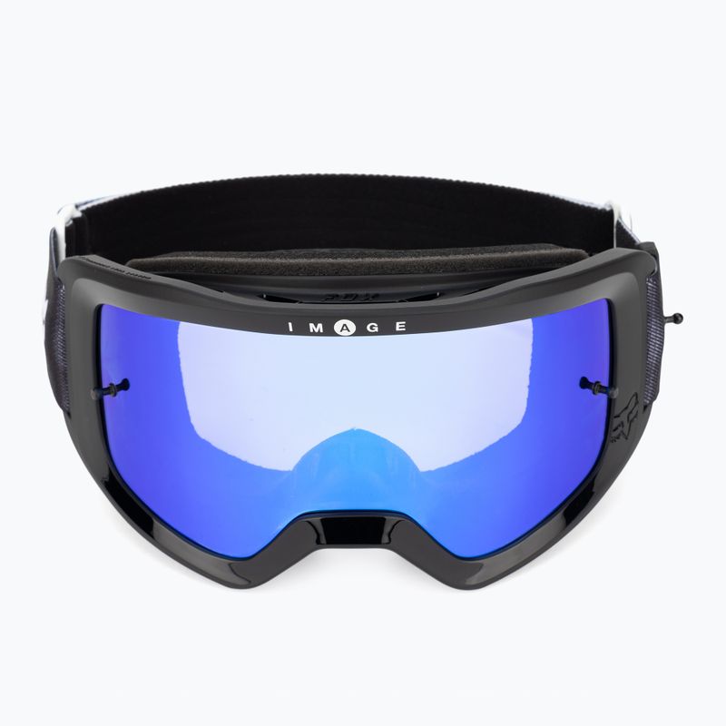 Маска велосипедна + скло Fox Racing Main Kozmik black / blue / smoke 30426_013_OS 2