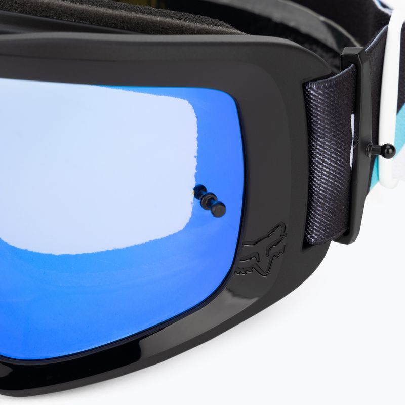 Маска велосипедна + скло Fox Racing Main Kozmik black / blue / smoke 30426_013_OS 5