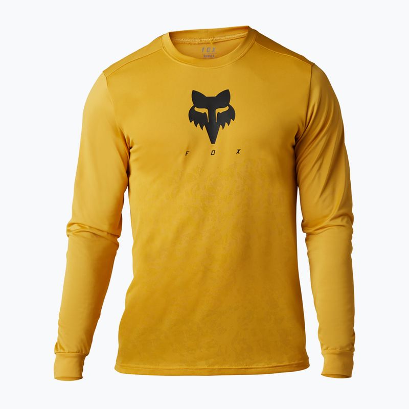 Велофутболка чоловіча Fox Racing Ranger Tru Dri жовта 30910_496