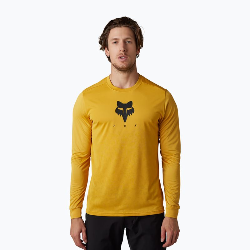 Велофутболка чоловіча Fox Racing Ranger Tru Dri жовта 30910_496 2
