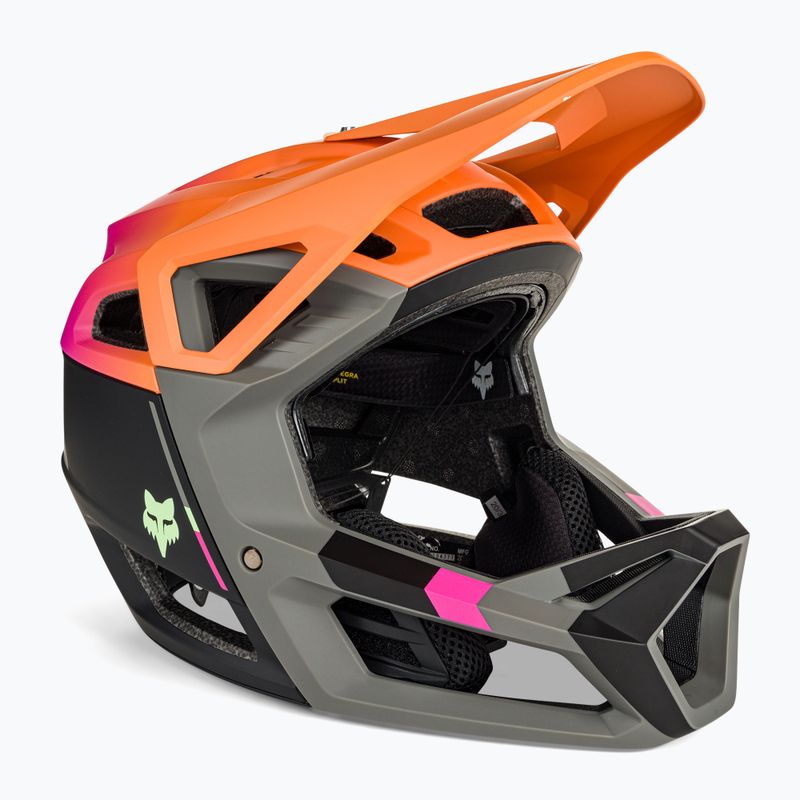 Шолом велосипедний Fox Racing Proframe RS CLYZO чорно-помаранчевий 30920_009