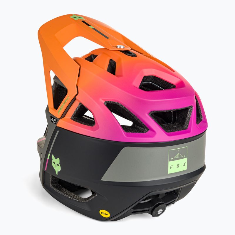 Шолом велосипедний Fox Racing Proframe RS CLYZO чорно-помаранчевий 30920_009 4