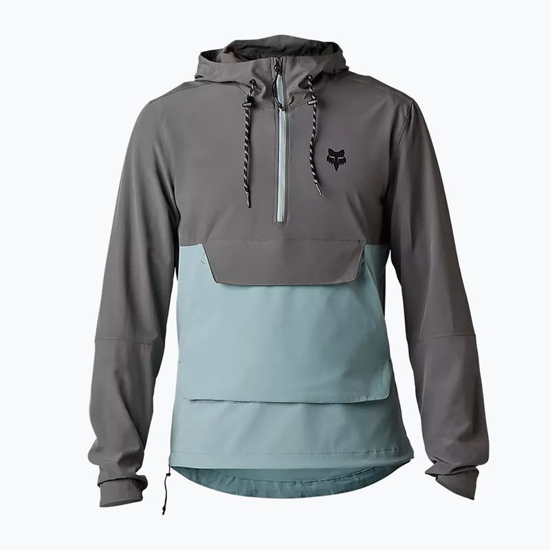 Куртка велосипедна чоловіча Fox Racing Ranger Wind Pullover сіро-блакитна 31038_052 5
