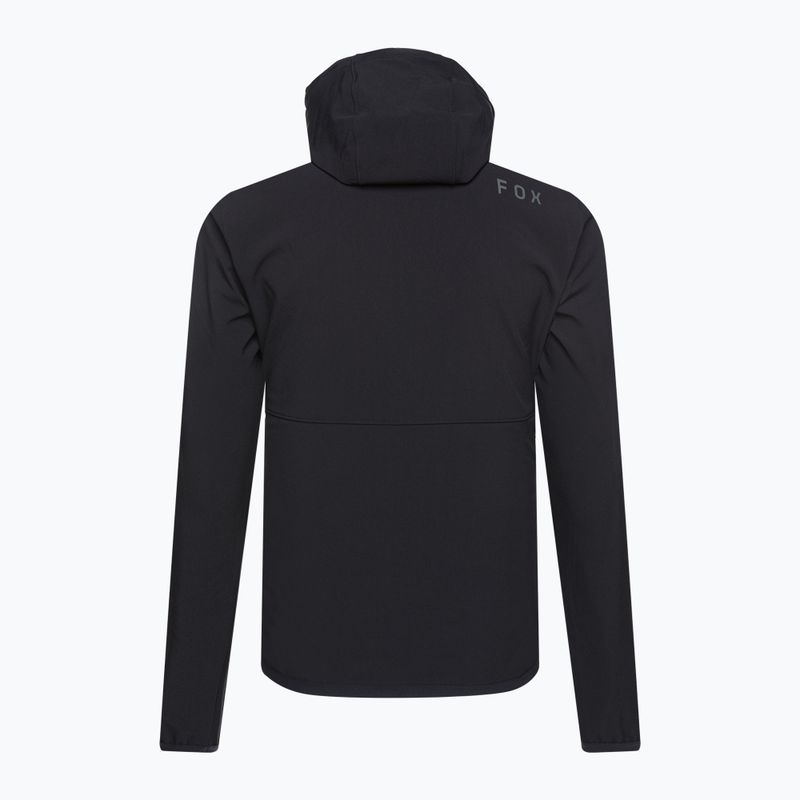 Чоловіча велосипедна куртка Fox Racing Ranger Fire Hoodie чорна 6