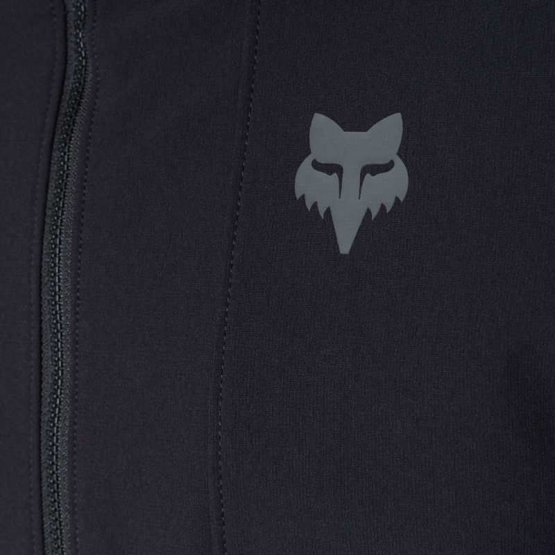 Чоловіча велосипедна куртка Fox Racing Ranger Fire Hoodie чорна 7